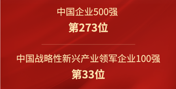 尊龙凯时-人生就是搏技术荣登“2022中国500强”，跻身民企百强